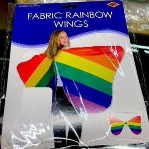 🌈 Fabric Rainbow Wings 🌈